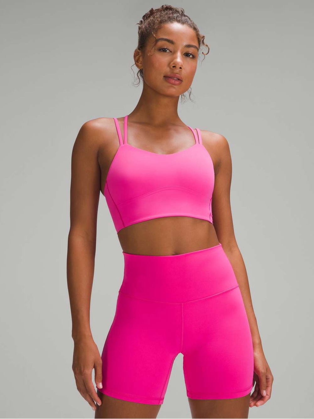 lululemon athletica Sonic Pink Set - Align Short and Like a Cloud Bra